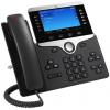 Cisco CP-8841-3PCC-K9= systémový telefon, VoIP barevný displej černá, stříbrná
