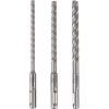 FRITZFURT 3161-2103 tvrdý kov sada příklepových vrtáků 3dílná 6 mm, 8 mm, 10 mm Celková délka 165 mm SDS plus 1 sada
