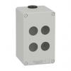 Schneider Electric Univerzální skříň, řada: Harmony IP65, IP66, IP69 IK07 barva Světle šedá Kov 80 mm 130 mm 80 mm