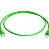 Telegärtner 100008263 RJ45 síťové kabely, propojovací kabely CAT 6A S/FTP 2.00 m zelená samozhášecí, bez halogenů, UL certifikace 1 ks Telegärtner 100008263 RJ45 síťové kabely, propojovací kabely CAT 6A S/FTP 2.00 m zelená samozhášecí, bez halogenů, UL certifikace 1 ks