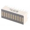 DC-10YWA LED displej Světelná lišta barva LED diody Žlutá 9mcd 10.2 mm Kingbright 588nm