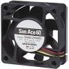 Sanyo Denki Axiální ventilátor, řada: 9GA, průtok vzduchu: 52.8 m³/h 2.88 W 24V dc 120 mA IP68 60 mm 60mm 20 mm Sanyo Denki Axiální ventilátor, řada: 9GA, průtok vzduchu: 52.8 m³/h 2.88 W 24V dc 120 mA IP68 60 mm 60mm 20 mm