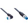 Kabel konektoru, A: Vnitřní, A: M8, Rovný 3, B: M8, Přímý, B: Vnější, 1.5kV 3, IP65, IP66K, IP67, řada: YG8U13 SICK 1.5