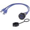 encitech 1310-1029-01 1310-1029-01 USB konektor Typ A, 0.50 m, 1 ks encitech 1310-1029-01 1310-1029-01 USB konektor Typ A, 0.50 m, 1 ks