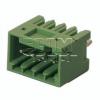 Vidlice 15EDGVC-2.50-04P-14-00A(H), 4 póly, 250 V / 5 A, zelená