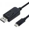 Value DisplayPort / VGA kabelový adaptér Konektor DisplayPort, VGA pól...