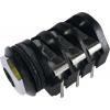 Cliff CL1334A jack konektor 6.35 mm zásuvka, vestavná horizontální Pólů: 3 stereo černá 1 ks