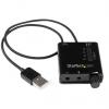 StarTech.com Zvuková karta, počet audio kanálů: 5.1, 3,5mm Mini Jack (3 pozice) Female, typ pouzdra: Externí, typ