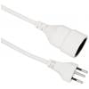 Value napájecí kabel [1x T12 konektor - 1x T13 zásuvka] 5.00 m bílá