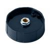 Knoflík potenciometru Černá 50 mm Průměr knoflíku 6 mm hřídel OKW A2550060 Kulatý hřídel Knoflík potenciometru Černá 50 mm Průměr knoflíku 6 mm hřídel OKW A2550060 Kulatý hřídel