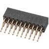 Patice PCB, řada: WR-PHD, orientace těla: Úhlový, rozteč: 2 mm Deska-deska, počet kontaktů: 10, počet řad: 2, Povrch