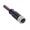 Kabel konektoru, A: Vnitřní, A: Rovný 5, B: Odbočný vodič, 60V, IP68, řada: MSAS Amphenol Industrial 1 m