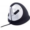 R-GO Tools HE Break (RGOBRHESML) ergonomická myš USB černá/stříbrná 5 tlačítko 500 dpi, 1500 dpi, 2000 dpi, 3500 dpi ergonomická