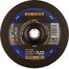 Rhodius XT10 206165 řezný kotouč rovný 125 mm 1 ks nerezová ocel, ocel