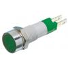 Indikátor pro montáž do panelu, řada: SKCD Zelená, typ žárovky: LED Jazýček Signal Construct 14V 8 mm, IP67 Indikátor pro montáž do panelu, řada: SKCD Zelená, typ žárovky: LED Jazýček Signal Construct 14V 8 mm, IP67