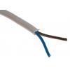 RS PRO Napájecí kabel 2žilový 100 m Polyvinylchlorid plášť, Bílá, vnější průměr: 6.3 mm OD, 300V 70 °C RS PRO Napájecí kabel 2žilový 100 m Polyvinylchlorid plášť, Bílá, vnější průměr: 6.3 mm OD, 300V 70 °C