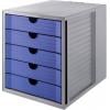 HAN SYSTEMBOX KARMA 14508-16 box se zásuvkami šedá DIN A4, DIN C4 Počet zásuvek: 5 HAN SYSTEMBOX KARMA 14508-16 box se zásuvkami šedá DIN A4, DIN C4 Počet zásuvek: 5