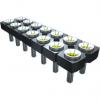 Patice PCB, řada: SDL, orientace těla: Rovný, rozteč: 2.54 mm Deska-deska, počet kontaktů: 10, počet řad: 2, Průchozí