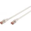 Digitus DK-1644-030/WH RJ45 síťové kabely, propojovací kabely CAT 6 S/FTP 3.00 m bílá samozhášecí, fóliové stínění, stínění pletivem, stíněný, bez halogenů, Digitus DK-1644-030/WH RJ45 síťové kabely, propojovací kabely CAT 6 S/FTP 3.00 m bílá samozhášecí, fóliové stínění, stínění pletivem, stíněný, bez halogenů,