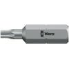 Wera Bit šroubováku, Šestihran, 6.35 mm, T9, celková délka: 25 mm, počet kusů: 1 Wera Bit šroubováku, Šestihran, 6.35 mm, T9, celková délka: 25 mm, počet kusů: 1