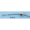 Termočlánek RS PRO 2500 mm kabel typ J Nerezová ocel 316 20 mm sonda, 0 °C 6 mm na 400 °C RoHS Compliant RS PRO