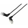 Renkforce RF-6071542 RJ45 síťové kabely, propojovací kabely CAT 6 U/UTP 1.00 m černá Zásuvné kontakty otočné o 360°, Zahnutý kabelový vývod 1 ks Renkforce RF-6071542 RJ45 síťové kabely, propojovací kabely CAT 6 U/UTP 1.00 m černá Zásuvné kontakty otočné o 360°, Zahnutý kabelový vývod 1 ks