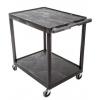 Vozík 2 Polyetylen nosnost 180 kg Pro středně silnou zátěž RS PRO 885 mm 610 mm