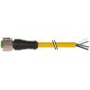 Kabel ovladače snímače, A: Vnitřní, A: Rovný 4, B: Volný konec kabelu, 250V, IP65, řada: 7000 Murrelektronik Limited 3 m