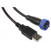 Bulgin Kabel USB Vnější, řada: PX0441, A: Micro USB typ B, 2 m Vnější, Černá, B: USB typu A Bulgin Kabel USB Vnější, řada: PX0441, A: Micro USB typ B, 2 m Vnější, Černá, B: USB typu A