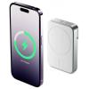 Alogic Matrix Universal Magnetic powerbanka Li-Ion, 5000 mAh, MagSafe, USB-C®, bílá Alogic Matrix Universal Magnetic powerbanka Li-Ion, 5000 mAh, MagSafe, USB-C®, bílá