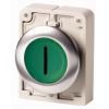 Eaton Tlačítkový spínač, řada: RMQ Titan M30 Zelená Okamžité, průměr výřezu: 30.5 mm IP66, IP67, IP69K