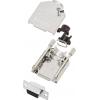 encitech DTCK09-DBS-K 6355-0061-11 sada D-SUB zásuvková lišta 180 ° Pólů: 9 pájecí kalíšek 1 sada