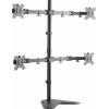 LogiLink držák monitoru BP0046 4 Displej: (s) 33,0 cm (13) - 81,3 cm (32) černá nastavitelná výška, naklápěcí, nakláněcí, otočný