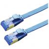 Value 21.99.2152 RJ45 síťové kabely, propojovací kabely CAT 6A F/UTP 2.00 m modrá stíněný, plochý, pozlacené kontakty 1 ks Value 21.99.2152 RJ45 síťové kabely, propojovací kabely CAT 6A F/UTP 2.00 m modrá stíněný, plochý, pozlacené kontakty 1 ks