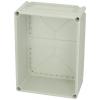 Fibox Base, PC Openings, 2x size 2 flange + 2x size 3 flange 3530316 spodní část pouzdra 380 x 280 x 150 polykarbonát šedobílá (RAL 7035) 1 ks