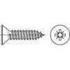 TOOLCRAFT TO-5433045 zápustné šrouby se zápustnou hlavou 120 mm křížová drážka Philips ocel galvanizováno zinkem 100 ks