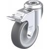 Blickle 846950 LKRA-PATH 101G-11-FI Otočné kolečko s brzdou Ø kola: 100 mm nosnost (max.): 120 kg 1 ks