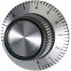 TRU COMPONENTS jemná stupnice hliník (eloxovaný) (Ø x v) 24 mm x 14 mm 1 ks
