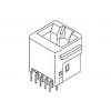 Molex 424106170, zásuvkový modul RJ45, zásuvka, černá, 1 ks Molex 424106170, zásuvkový modul RJ45, zásuvka, černá, 1 ks