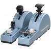 Thrustmaster TCA Quadrant Add-On Airbus Edition Brzdící a přistávací klapky v leteckém simulátoru PC modrá