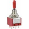 TRU COMPONENTS kolébkový spínač 250 V/AC 3 A 2x zap/vyp/zap s aretací/0/s aretací 1 ks TRU COMPONENTS kolébkový spínač 250 V/AC 3 A 2x zap/vyp/zap s aretací/0/s aretací 1 ks