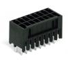 WAGO Konektor PCB, řada: 713, počet kontaktů: 6, počet řad: 2, rozteč: 5 mm, orientace těla: Rovný, 3.8 mm, materiál