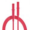 RS PRO Zkušební vodiče pro připojení, Červená 10A, délka kabelů: 500 mm, 1000V, Silikon, úroveň kategorie: CAT 0, CAT II RS PRO Zkušební vodiče pro připojení, Červená 10A, délka kabelů: 500 mm, 1000V, Silikon, úroveň kategorie: CAT 0, CAT II
