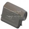 Kryt konektoru HDC D10A-SE-2G-PG16, úhlový, hliník, IP65