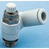Regulátor průtoku, řada: Threaded SMC Vnější UNF Vnější UNF Regulátor průtoku, řada: Threaded SMC Vnější UNF Vnější UNF