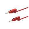 Electro PJP Zástrčka, Červená 12A, délka kabelů: 1 m, 30 V ac, 30V dc, 60 V ac, 60 V dc, úroveň kategorie: CAT 0, CAT Electro PJP Zástrčka, Červená 12A, délka kabelů: 1 m, 30 V ac, 30V dc, 60 V ac, 60 V dc, úroveň kategorie: CAT 0, CAT
