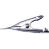 Mueller Electric BU-34X Miniaturní krokosvorka nerezová ocel Upínací rozsah max.: 5.60 mm Délka: 27.80 mm 1 ks