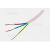 Kabel H05VV-F 3G1,5, 300 V, bílý, 1 m
