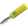 RS PRO Banánek, 4 mm, 30V, 24A, Žlutá, Vnější Přenos, materiál kontaktu: Mosaz, délka: 46 mm, pokovení kontaktu: Nikl RS PRO Banánek, 4 mm, 30V, 24A, Žlutá, Vnější Přenos, materiál kontaktu: Mosaz, délka: 46 mm, pokovení kontaktu: Nikl