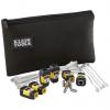 Tester síťových kabelů Tester kabelů, číslo modelu: VDV770-851 Klein Tools RJ45, Koaxiální